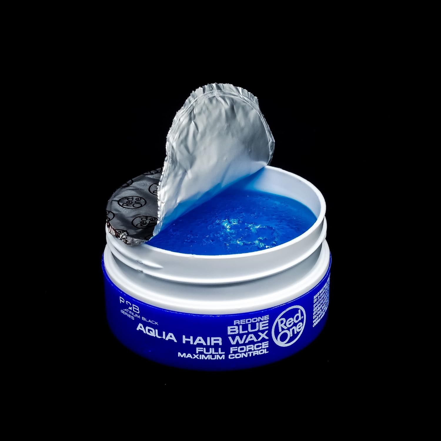 Red One Blue Aqua Hair Wax / Gel - Full Force Maximum Control (150 ml) - Imagen 4