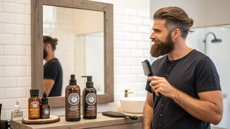Guía Completa del Cuidado de Barba Masculina (2026): De la Barba Descuidada a la Barba que Para el Tráfico