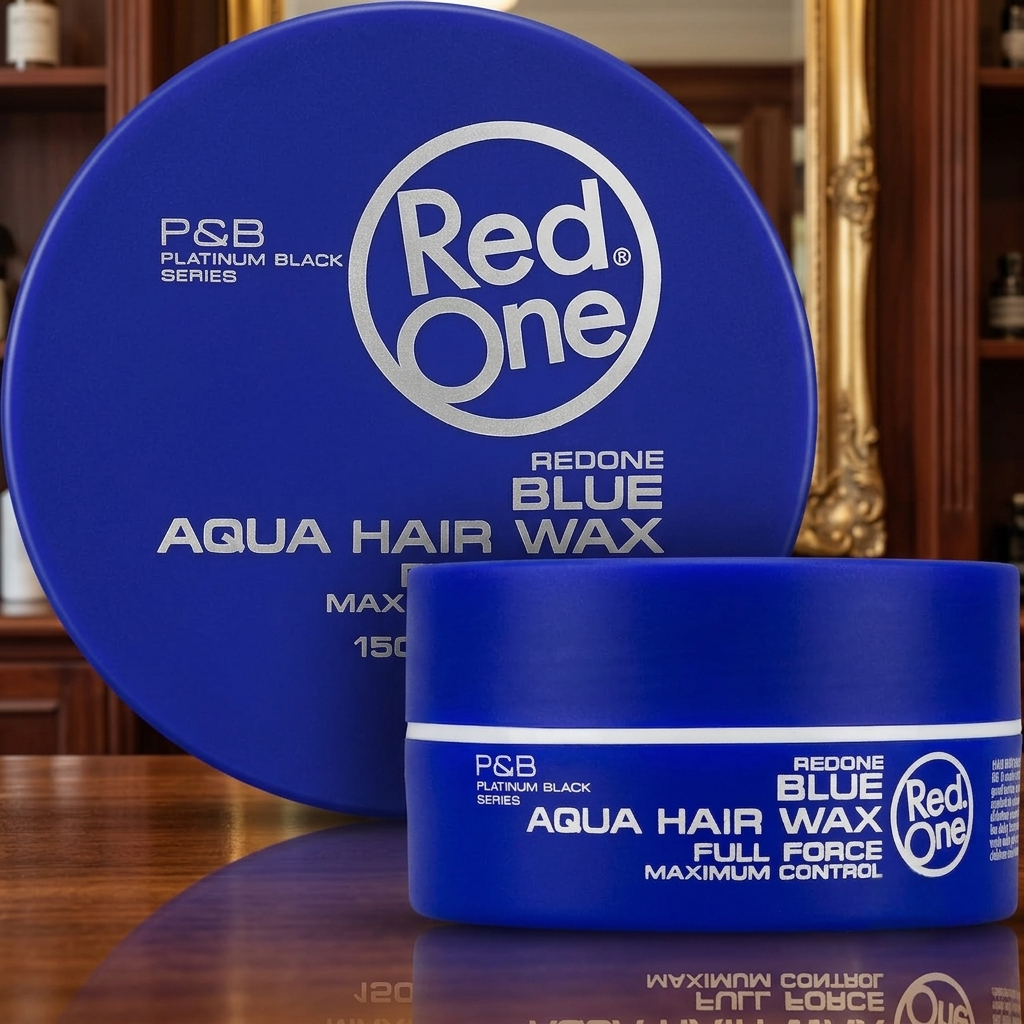 Red One Blue Aqua Hair Wax / Gel - Full Force Maximum Control (150 ml)