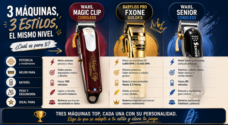 Las mejores máquinas de cortar pelo en 2026