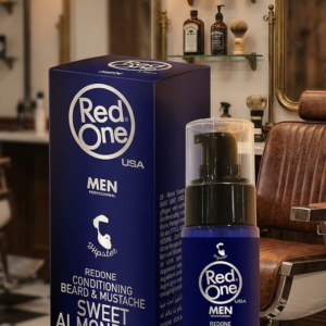 Red One Sweet Almond Oil - Acondicionador y Aceite para Barba y Bigote (50 ml)